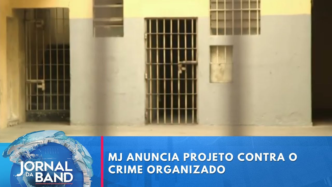 Ministério da Justiça anuncia projeto contra o crime organizado | Jornal da Band