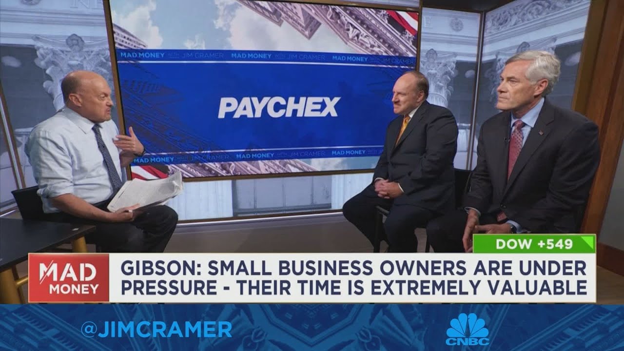Paychex’s Marty Mucci says says company is not seeing a recession at this point