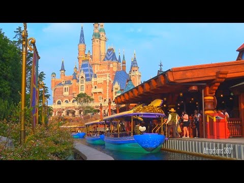 [4K] Voyage to the Crystal Grotto Boat Ride - Shanghai Disneyland - UCbDGvfJHf0r_WjS9voB8POA