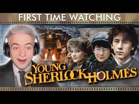 A FUN Adventure! YOUNG SHERLOCK HOLMES (1985) FIRST TIME Movie Reaction & Trivia