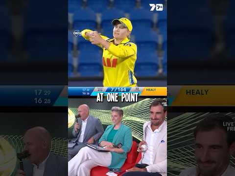 Starc's review of Healy's bowling attempt