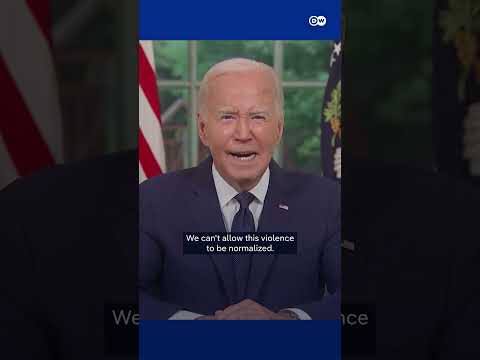 Biden after Trump rally shooting: 'It's time to cool down' | DW News