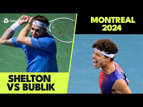 Doubles Duo Ben Shelton & Alexander Bublik Face Off In Singles! | Montreal 2024 Highlights