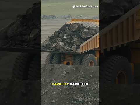 ⛏️ भारत की सबसे बड़ी लौह अयस्क खदान | Largest Iron Ore Mine in India | Geography GK #shorts