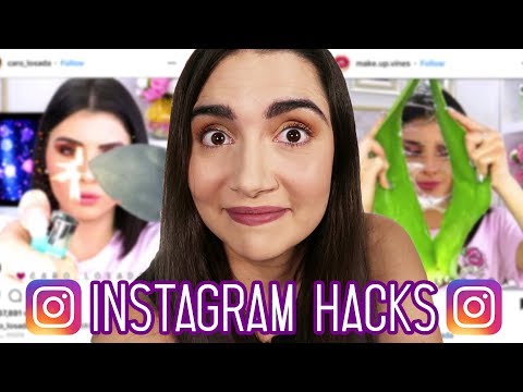 Trying Clickbait Beauty "Hacks" From Instagram - UCbAwSkqJ1W_Eg7wr3cp5BUA