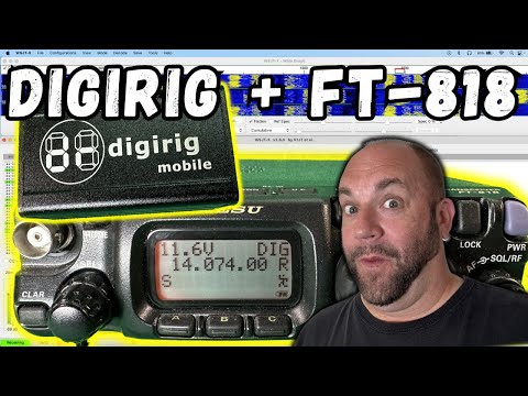 How To Setup the Yaesu FT-818/FT-817 With Digirig for WSJT-X