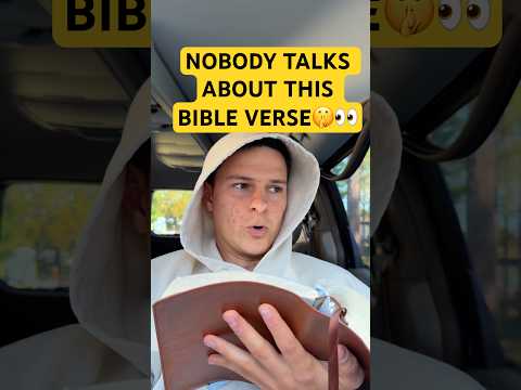 this Bible verse makes Christians UNCOMFORTABLE👀