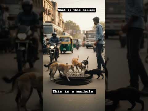 manhole meaning with image #englishlanguage #spokenenglish #speakconfidentenglish