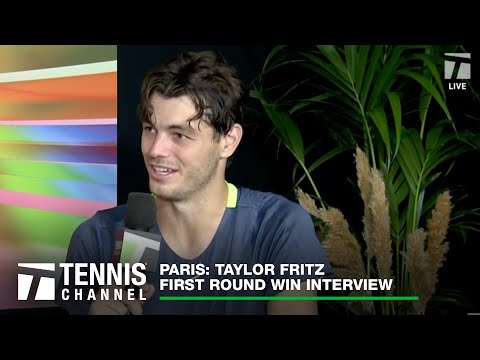 Taylor Fritz Discusses Ab Injury; Paris 1R Win