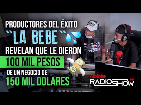 PRODUCTORES DEL ÉXITO "LA BEBE" REVELAN QUE LE DIERON 100 MIL PESOS DE UN NEGOCIO DE 150 MIL DOLARES