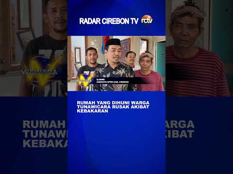 Rumah yang Dihuni Warga Tunawicara Rusak Akibat Kebakaran