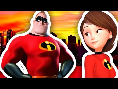 WHY THE INCREDIBLES DIED - Funny Disney Animation Roleplay Bloopers