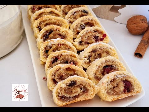 Mürbe Strudelchen/ Weihnachtskekse/ Christmas cookies