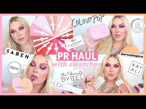 *in depth* PR HAUL! swatches and chit chat ?