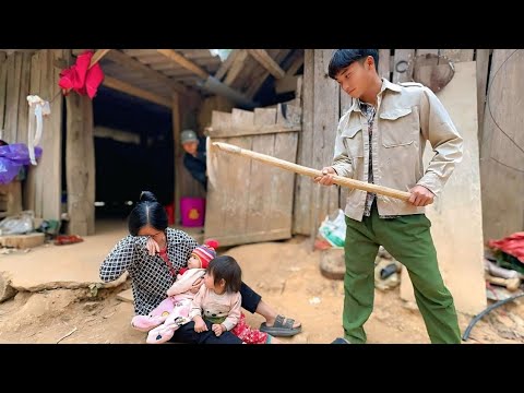 After being kicked out of the house of 3 mother and daughter to steal rice