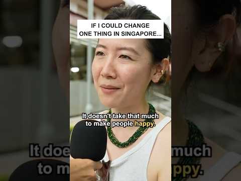 If I Could Change One Thing in Singapore... #shorts