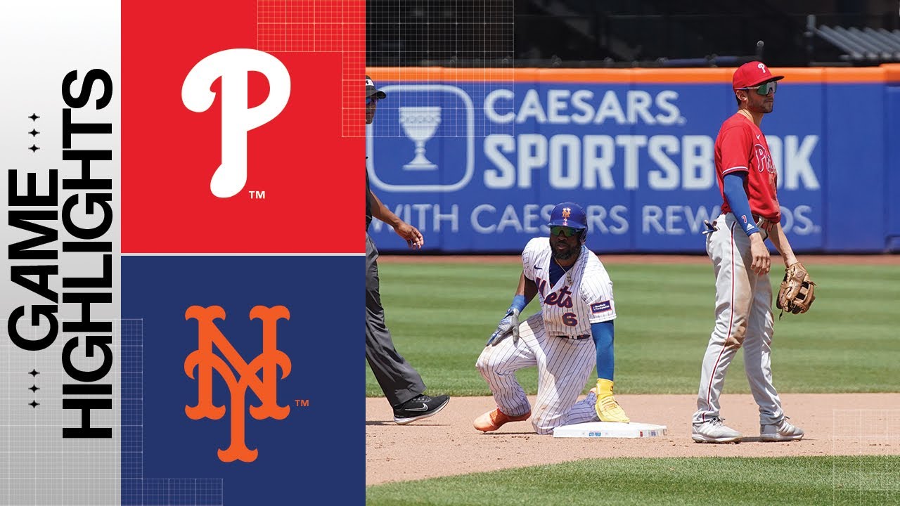 Phillies vs. Mets Game Highlights (6/1/23) | MLB Highlights