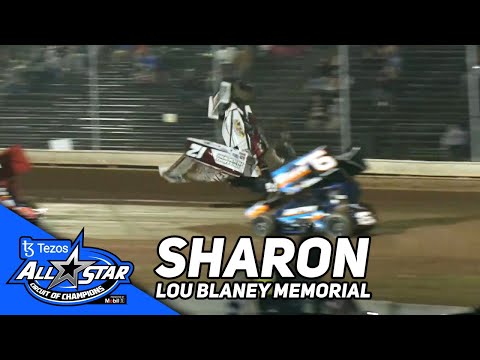 Lou Blaney Memorial | Tezos All Star Sprints at Sharon Speedway - dirt track racing video image