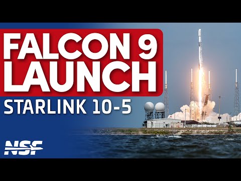 SpaceX Falcon 9 Launches Starlink 10-5