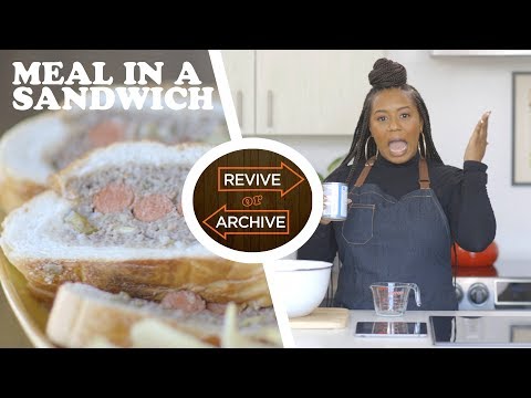 Hamburger + Hot Dog = """ Episode 2: Meal in a Sandwich | Allrecipes: Revive or Archive