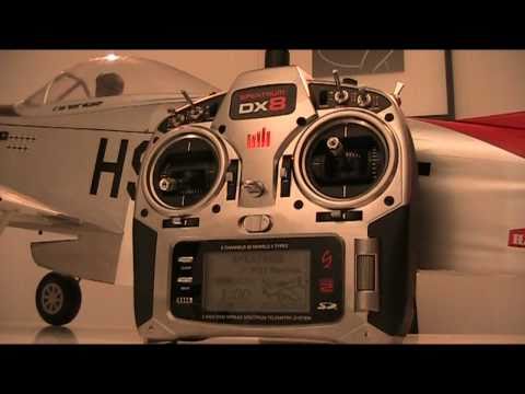 Spektrum DX8 And P51 mustang - Smooth flap settings - UCz3LjbB8ECrHr5_gy3MHnFw