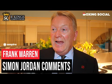 “COULDN’T GIVE A FLYING T*SS!” FRANK WARREN HITS BACK AT DAZN DEAL CRITICS & SIMON JORDAN