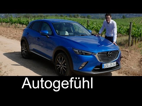 All-new Mazda CX-3 FULL REVIEW test driven 2016 small SUV sports + center line - Autogefühl - UCG0__4AhnoCWRH7TPO0PQyg