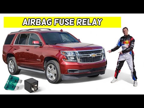 CHEVROLET TAHOE SUBURBAN AIRBAG LIGHTS FUSE RELAY LOCATION REPLACEMENT 2015 2016 2017 2018 2019 2020