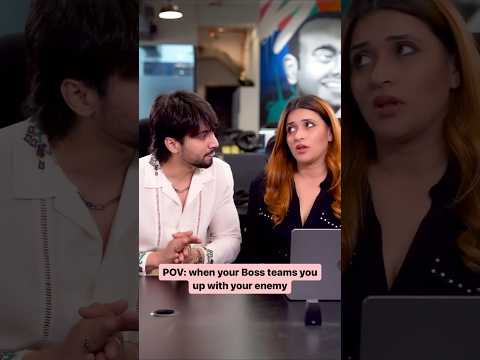 Mannara Chopra & Faisu RECREATE Shah Rukh Khan & Deepika Padukone's ICONIC Scene ? | #shorts #tv