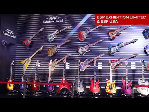 ESP Guitars: Live from NAMM 2022 - ESP Booth Tour!