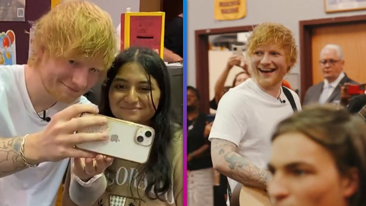 Ed Sheeran Leaves Students STUNNED After Surprise Visit