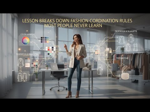 This Lesson Breaks Down Fashion Coordination Rules Most People Never Learn