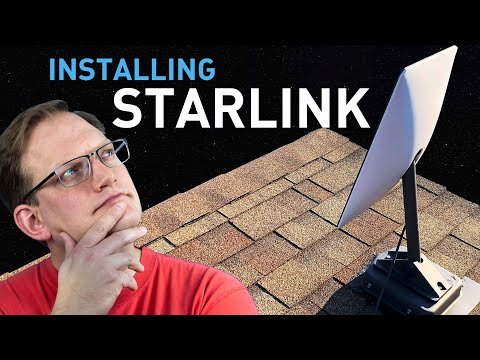 Starlink Roof Install and Tests - SpaceX Internet