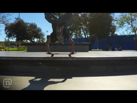 Learn How To Do Handstand Finger Flips w/ Skateboarder Carlos Lastra - UCsert8exifX1uUnqaoY3dqA