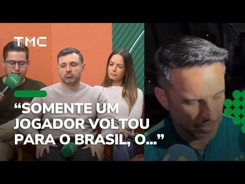 "DRIBLARAM A IMPRENSA DE MADRUGADA!": TUDO sobre o retorno MELANCÓLICO da Seleção Brasileira