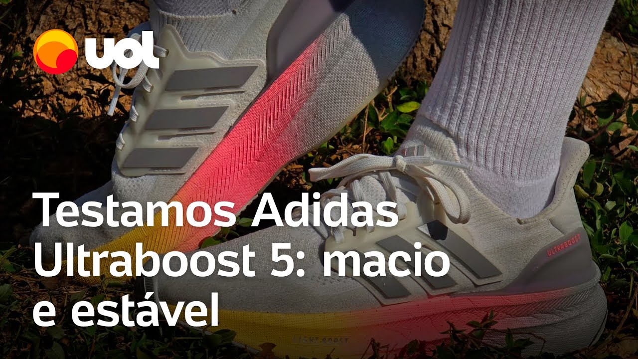 Testamos Adidas Ultraboost 5 tênis macio e estável para corridas