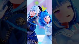 【VtuberMMD】雨海ルカ＆海月雲ろあ「GIRL LIKE ME」#mmd #雨海ルカ #海月雲ろあ #ろあるか #shorts