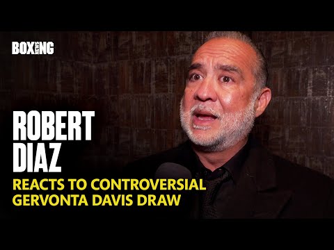 Lamont Roach Jr Manager Robert Diaz Reacts To Gervonta Davis Draw