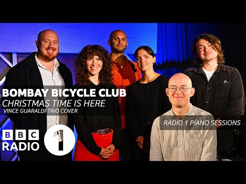 Bombay Bicycle Club - Christmas Time Is Here (Vince Guaraldi Trio Cover) - Radio 1 Piano Sessions