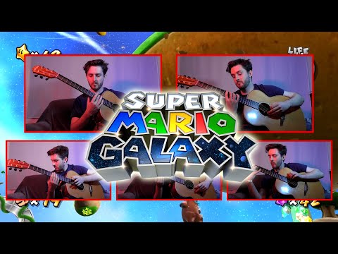 Super Mario Galaxy - Gusty Garden Galaxy | Acoustic Guitar
