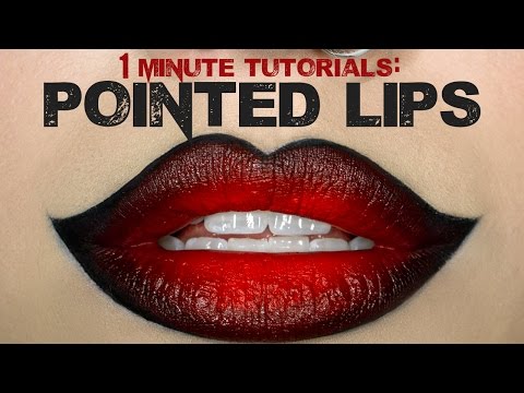 1 Minute Makeup Tutorial: Overdrawn Pointed Lips - UCoziFm3M4sHDq1kkx0UwtRw