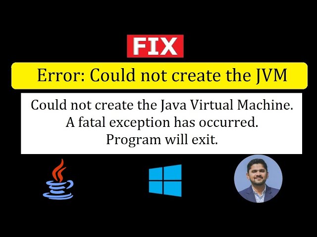 Fix: Could Not Create The Java Virtual Machine Minecraft [Easy Guide]