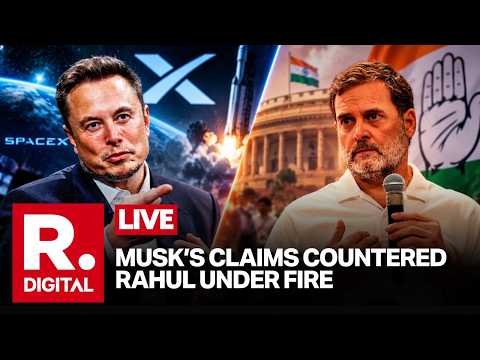 This Is Exclusive LIVE: Rahul's Starlink U-Turn? India Hits Back At Musk &amp; JD Vance