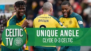 📽️ UNIQUE ANGLE: Clyde 0-3 Celtic | Bhoys blow away Clyde to reach last 8!