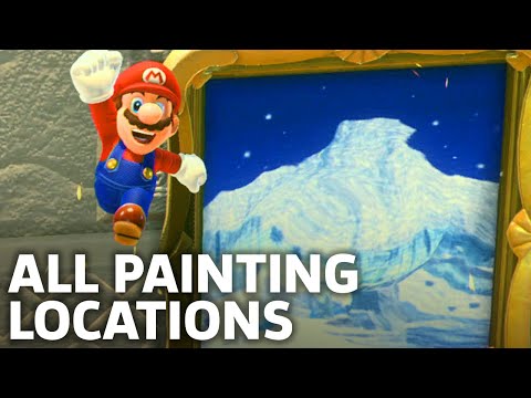 Super Mario Odyssey - All Painting Locations - UCbu2SsF-Or3Rsn3NxqODImw