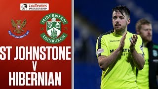 St Johnstone 1-2 Hibernian | McNulty scores twice for 10-man visitors | Ladbrokes Premiership