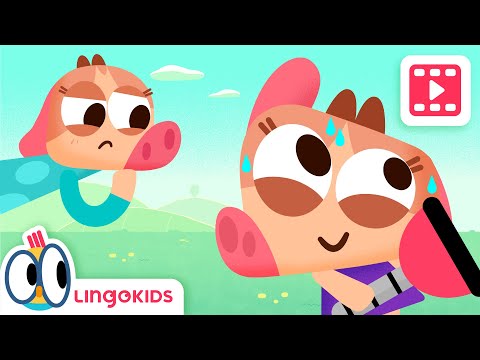 BABY BOT 🤖 The Missing Leg 🔍🦵 Cartoons for Kids | Lingokids