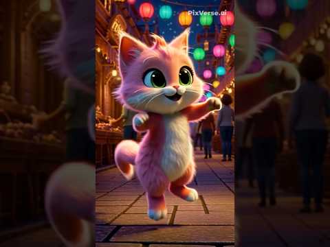 💃 Funny Cat Dance🐱| #shorts #cat #trending #youtubeshorts #kitten #funny #foryou #babifreitas #funny