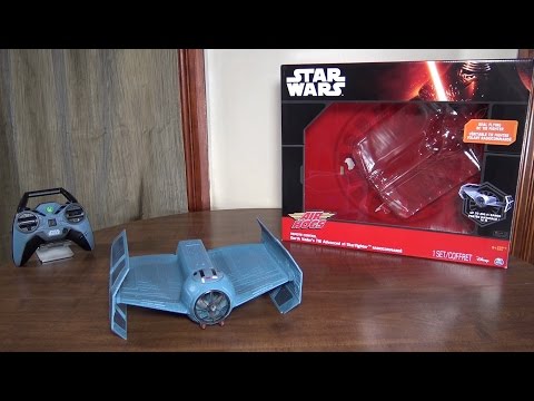 Air Hogs - Star Wars Darth Vader's TIE Advanced x1 Starfighter - Review and Flight - UCe7miXM-dRJs9nqaJ_7-Qww