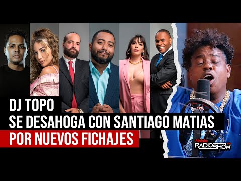 DJ TOPO SE VA EN UNA CON SANTIAGO MATIAS POR NUEVOS INTEGRANTES DE ALOFOKE RADIO SHOW (EL DESPELUÑE)